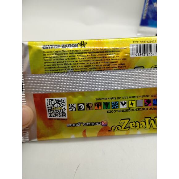 Lot of 2 Unopened META-ZOO Non-Sport Trading Cards Booster Packs - Picture 3 of 3